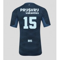 Feyenoord Jordan Bos #15 Replika Bortatröja 2025-26 Kortärmad